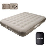 1 x RAW Customer Returns Dametay Self-Inflating Air Mattress with Electric Air Pump Self-Inflatable Air Mattress Air Bed Inflatable Mattress for 2 People Guest Bed for Camping Travel Home 198 x 152 x 25 cm - RRP €69.92