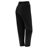 1 x Brand New FREDDY - Black 7 8 High Waist Trousers Beige Shuttle Fabric, Women, Black, Medium - RRP €24.0