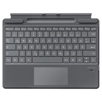 1 x RAW Customer Returns MoKo Touchpad Keyboard for Microsoft Surface Pro 11 2024 Pro 10 Pro 9 Pro X Pro 8 13 , QWERTZ Layout Wireless Keyboard with Pen Holder Integrated Rechargeable Battery Bluetooth Keyboard - Gray - RRP €61.99