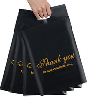 3 x Brand New 50 shipping bags, plastic shipping bags 250 x 350mm Portable poly-plastic bags with Thank You Self-adhesive and opaque, goods bags shipping bags for clothing - RRP €39.27