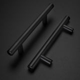 1 x RAW Customer Returns LONTAN 10 pieces handles for kitchen cabinets 160 mm hole spacing kitchen handles black handles black furniture handles cabinet handles stainless steel handles kitchen door handles kitchen black - RRP €21.17