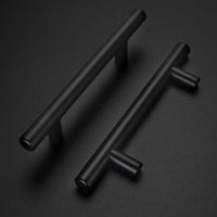 1 x RAW Customer Returns LONTAN 15 pieces cabinet handles furniture handles black 96 mm handles for kitchen cabinets kitchen handles black handles black handles furniture for bedroom, bathroom - RRP €24.19