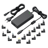 10 x RAW Customer Returns 90W Universal Power Supply Laptop Charging Cable Charger AC Adapter for HP Stream, Acer Swift Aspire, Lenovo Ideapad Yoga, Asus Vivobook, Dell XPS, Toshiba, Sony, Samsung Medion with 15 adapter plug - RRP €267.7