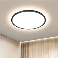 1 x RAW Customer Returns OTREN LED Ceiling Light Ceiling Lamp Flat Round 4000K Bathroom for Kitchen Living Room Hallway, 30CM 36W - RRP €25.99