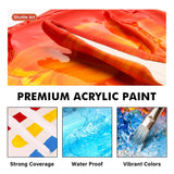 1 x RAW Customer Returns Shuttle Art Acrylic Paint Set, 18 x 120ml Acrylic Paints in Bags, Squeeze Bags, Artist Quality, for Adults, Artists, Adults on Stones, Canvas, Wood, Fabric, Clay Pots - RRP €32.72