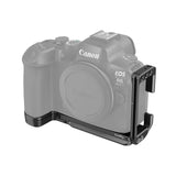 1 x RAW Customer Returns SMALLRIG Quick Release L-Bracket for Canon R6 Mark II R6 R5 R5 C, Camera L-Plate for Arca Type with 1 4 -20 Threaded Holes, Strap Holes, Vertical Shots - 4160 - RRP €60.41