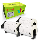 1 x RAW Customer Returns DOREE DK11241 10pack 102 x 152mm Compatible Shipping Label Rolls 200 Labels per Roll for Brother P-Touch QL-1050, QL-1060N, QL-1100, QL-110NWB Label Printer 10 Packs  - RRP €71.45