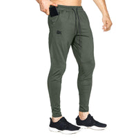 1 x RAW Customer Returns BROKIG Men s Lightweight Joggers Gym Slim Fit Long Sweatpants with Pockets Army Green S - RRP €36.25