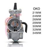 1 x RAW Customer Returns Motorcycle carburetor aluminum alloy is for oko 21mm 24mm 26mm 28mm 30mm 32mm 34mm - RRP €39.99