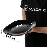 1 x RAW Customer Returns KADAX Black Dinner Plates, Dishwasher Safe Plate Set, Reinforced Glass Dinner Plates, Modern Tableware for Home and Restaurant Black 6 Pieces  - RRP €30.24