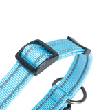 1 x Brand New EXCELLENT ELITE SPANKER Nylon Dog Collar, Adjustable Reflective Dog Collar, Small Dog Collar for Training, Running LBLU-L  - RRP €18.0