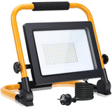 1 x RAW Customer Returns Aigostar LED construction spotlight 50W 4480LM replaces 448W , LED work light with plug, waterproof work light, construction spotlight, for workshop or construction site, garage, 6500K daylight white - RRP €27.98