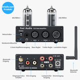 1 x RAW Customer Returns Fosi Audio T20 Tube Amplifier Valve Amplifier, 2-Channel Class D Power Amplifier Bluetooth Mini Headphone Amplifier, 6A2 Vacuum Tubes for Speakers - RRP €79.99