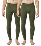 1 x RAW Customer Returns LAPASA Men s Thermal Tights Winter Thermal Pants Warm Thermal Long Johns Pack of 2 Thermoflux 200 M56 L Olive Green Pack of 2 200 - RRP €30.24