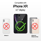 1 x RAW Customer Returns BXKM iPhone XR Case with 1 Tempered Glass, Shockproof Military Grade Protection Camera Protection Case with Ring Holder Metal Rotating Cover for iPhone XR 6.1 inch Green  - RRP €21.6