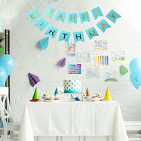 43 x Brand New Happy Birthday Banner, 3pcs Decorative Birthday Lettering Garland, Birthday Decoration Set, Happy Birthday Pennant, Birthday Party Decorations - RRP €1135.2