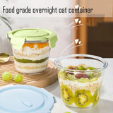 1 x RAW Customer Returns S.ROKE TTAN 710ML Glass Container With Lid, 4 Pack Glass Soup Containers, Glass Food Storage Containers With Lids, Meal Prep Glass, Kitchen Soup Container Glass Bowls with Airtight Lids, Microwave, BPA-Free - RRP €34.09