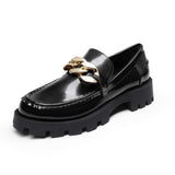 7 x Brand New DREAM PAIRS Women s Casual Loafers Flat Comfortable Platform Loafers with Chain Decoration Spring Summer Autumn Black SDLS2210W-E Size 40 EUR  - RRP €256.34