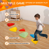 1 x RAW Customer Returns River stones hilltops to promote balance, motor skills coordination, non-slip balancing stones for children adults, stacking stones set for schools, daycare centers therapy centers - RRP €40.45