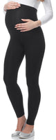 1 x RAW Customer Returns Be Mammy Long Maternity Leggings Made of Viscose Leggings Opaque Women, Maternity Clothing, Ideal for Pregnancy BE-02 Black, M  - RRP €18.14