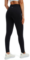 1 x RAW Customer Returns Persit Women s Sports Trousers, Sports Leggings for Women, Yoga Leggings, Running Trousers, Sports Leggings, Long S, Black, 64 cm  - RRP €27.22