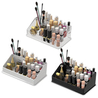 16 x Brand New READAEER Makeup Organizer, Cosmetic Tray, Display Boxes for Lipsticks, Makeup Brushes and Nail Polishes - RRP €326.4