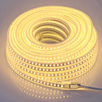 1 x RAW Customer Returns pcning 20M LED Strip 230V direct connection 3000K warm white strip, SMD 5730 120 leds m IP67 waterproof stripes tape 20 meters warm white, 20.00  - RRP €107.75