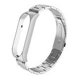 1 x RAW Customer Returns BDIG Compatible Strap for Xiaomi Mi Band 5 Bracelet Mi Band 5 Stainless Steel Strap Replacement Bracelet for Mi Band 5 Bracelet, Silver - RRP €13.8