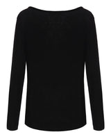 1 x RAW Customer Returns ZANZEA Women s Long Sleeve Loose Blouse Shirt Oversize Sweatshirt Top Tops Black EU 40-42 Label Size M - RRP €30.3