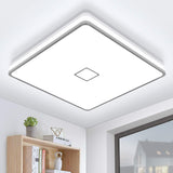 1 x RAW Customer Returns  uesen Ceiling Lamp LED Ceiling Light Bathroom Lamp 24W 2050LM IP44 Waterproof 5000K Cold White Modern LED Light Square Lamp Ceiling for Bedroom Bathroom Kitchen Dining Room Living Room Balcony Hallway - RRP €40.33