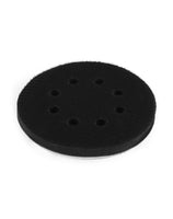 1 x RAW Customer Returns QWORK Pack of 2 150 mm Sponge Interface Pad Velcro Cushion Pad for Sanding Discs 6 Holes  - RRP €8.99