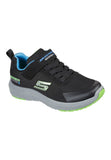 1 x RAW Customer Returns Skechers Dynamic Tread, Children s and Youth Sneakers, Black Blue Lime, 27.5 EU - RRP €51.26