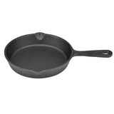 1 x RAW Customer Returns Restokki cast iron pan cast iron cast iron pan, vintage cast iron pan frying pan burnt non-stick black 16cm 20cm 16cm  - RRP €18.74