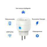 1 x RAW Customer Returns Prises sans fil Ucomen Avec t l commande, 5 prises Avec 2 t l commande, Set de prises fil 2300W port e 30m, Set de Commutation sans fil fonction d auto-apprentissage Pour appareils m nagers - RRP €49.99