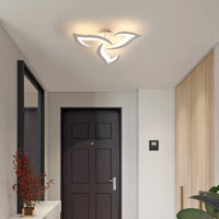 1 x RAW Customer Returns Toolight Ceiling Lamp LED Modern 36W 3060LM, Ceiling Lamp Living Room 58cm 3000K Warm White Light, LED Ceiling Light Acrylic Creative Flower Petal Design for Bedroom Living Room Kitchen Corridor - RRP €41.26