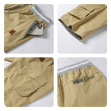 1 x RAW Customer Returns Tansozer Shorts Men Shorts Men Summer Leisure Chino Cotton with 6 Pockets Blue XL - RRP €33.26