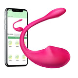 2 x RAW Customer Returns HBTTFR G-spot vibrator with mobile phone remote control, vibrators with app control, mini vibrators quiet and strong, G-spot stimulator vibrating eggs with 10 vibration modes - RRP €52.42