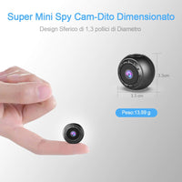 1 x RAW Customer Returns NIYPS Mini Hidden Spy Camera, HD 1080P Portable Micro Cop Spy Cam with Motion Sensor, Night Vision and Battery, Wireless Small Video Surveillance Outdoor Indoor Spy Microcamera - RRP €27.53