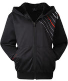 1 x Brand New SwissWell fleece jacket children s winter jacket boys with hood zip hoodie - RRP €48.4