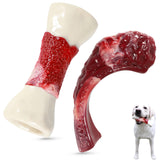 13 x Brand New 2 Pack Indestructible Chew Toys for Aggressive Chewers, Real Beef Flavor, Durable Dog Teething Chew Toys, Bones for Large Medium Small Puppies - RRP €265.2