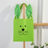 2 x RAW Customer Returns Pack of 4 Easter bags with ears, Easter bunny bags, Easter bags, non-woven fabric, souvenir bags with handles, Easter gift bags, Easter bags bunny  - RRP €26.18