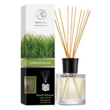 1 x RAW Customer Returns Room Fragrance Diffuser Lemongrass 200ml - Lemongrass - Naturally Pure Essential Lemongrass Oil - Intensive Room Fragrance - Room Fragrance Set for Aromatizing - RRP €19.67