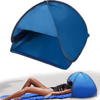 1 x RAW Customer Returns Mini Head Tent,Headrest Tent,Automatic Instant Tent,Beach Sunbathing Windproof Sand Proof Sun Protection Portable Headrest Tent with Storage Bag for Hiking - RRP €16.85