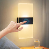 1 x RAW Customer Returns Wall light indoor touch control dimmable night light 3600mAh battery wall light without power connection and wireless wall lamp with switch, energy-saving LED reading lamp bed for bedroom - RRP €20.16