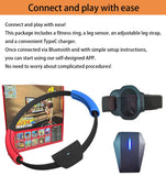 1 x Brand New PowerLead Fun Fitness Gaming Set Interactive sports game with app - includes fitness ring for play and adjustable sensor leg bands for all ages - RRP €20.4