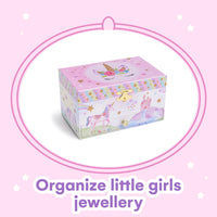 1 x RAW Customer Returns Jewelkeeper - Musical jewelry box for girls with pull-out drawer, forest design - music box with The Twinkle Twinkle Little Stars song, ideal animal gifts for girls - RRP €12.59