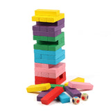 2 x Brand New KABENFIS Wooden Building Blocks Colorful Tower Game with Storage Bag for Kids, Boys and Girls - RRP €31.96