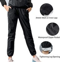 1 x RAW Customer Returns KUMAYES Slimming Pants Women Sweat Sauna Pants Hot Thermo Sweat Shaper Slimming Leggings Fitness Workout M, Black  - RRP €26.99