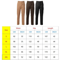 1 x RAW Customer Returns BPURB Men s Victorian Pants Cosplay Costume Vintage Gothic Steampunk Pants Punk - RRP €40.26