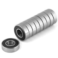 1 x RAW Customer Returns Ball Bearing Lot, 50 Pieces Durable Multipurpose Rubber Sealed Deep Groove Ball Bearings 6001-2RS 12x28x8mm , Deep Groove Ball Bearings - RRP €10.29